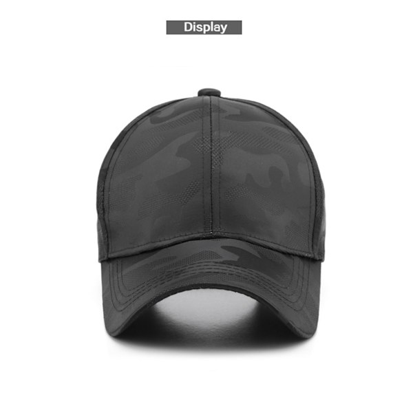 1/3/5 Lätt och andas cap för män - Håll dig bekväm black 1 Pc