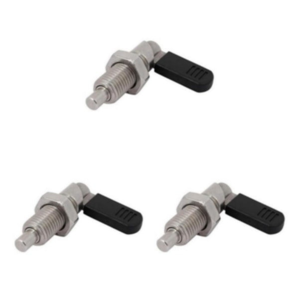 1/2/3/5 1x Indexeringskolvar L Typ Rostfria Låsbultar Fin Silver M20-12 3Set