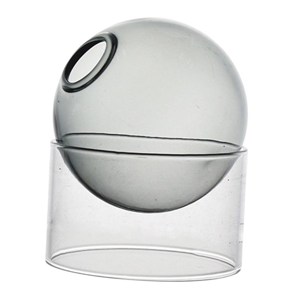 1/2/5 Hydroponic Vase För Blomsterarrangemang Decor for Living Gray Short 1Set