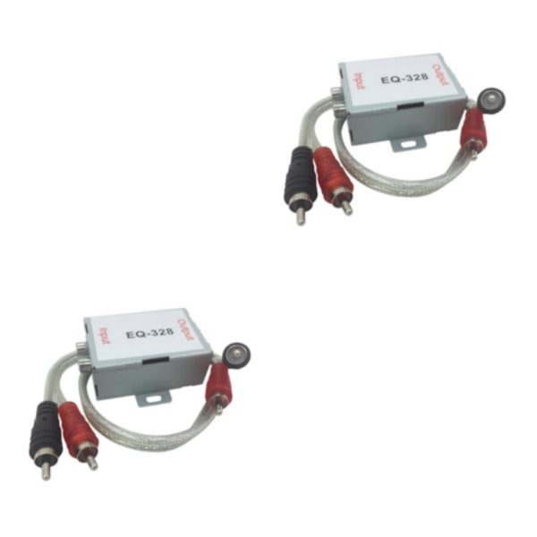 1/2/3/5 Car Stereo Head Audio RCA För Amplifier Noise 2Set