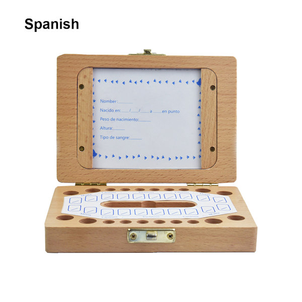 1/2/3/5 Baby Box Spara Organizer med fotoram Memory Keeper Spain 1Set