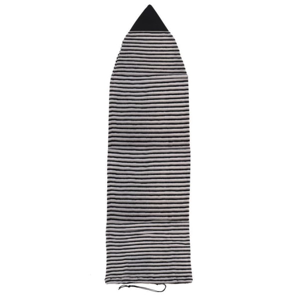 Stretch Surfboard Socks Cover Skyddsväska Surf Board Förvaring black white brown 5.5ft