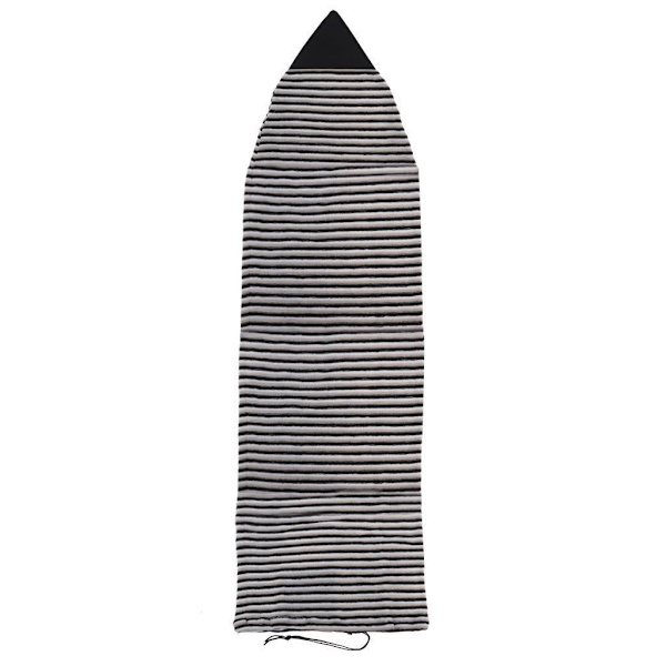 Stretch Surfboard Socks Cover Skyddsväska Surf Board Förvaring black white brown 5.5ft