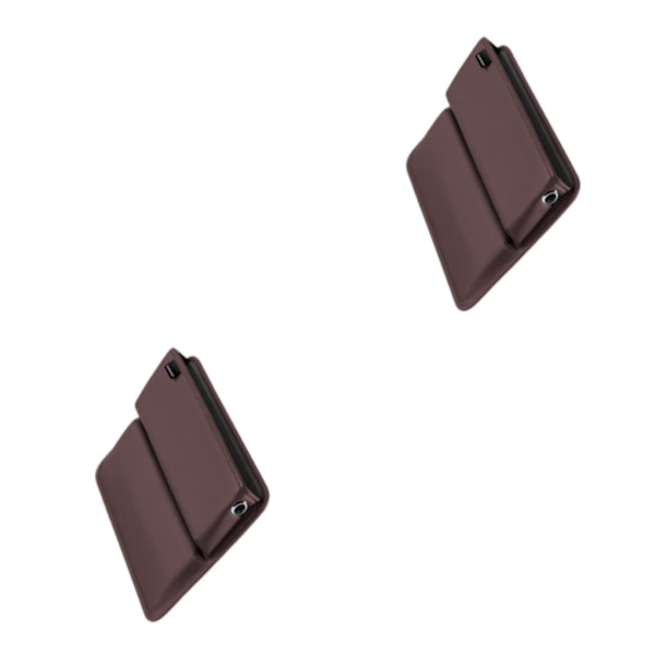 1/2/3/5 Gap Filler PU Läder Passar för nycklar Plånbok för småsaker Coffee 2PCS