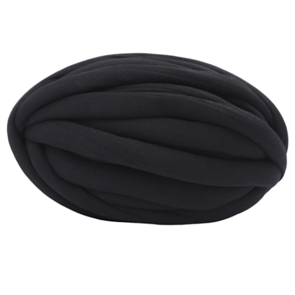 1/2/3/5 Chunky ullgarnfyllning Mjuk stickning för halsdukströja black 25mm 1Set