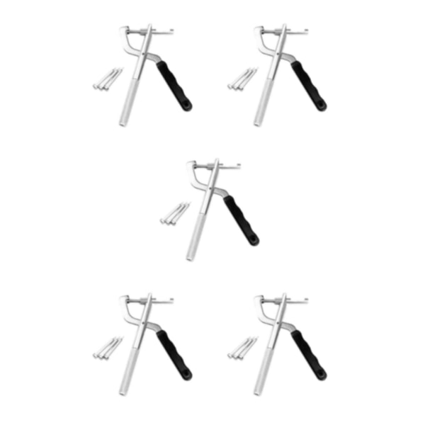 1/2/3/5 4-delad tång Universal Justera Pin Clamp Auto 5Set