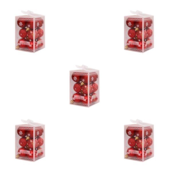 1/2/3/5 12 st/ set Hållbar konstruktion Elegant och delikat red 5Set
