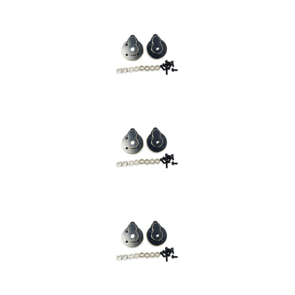 1/3 2st Koppar Mässing Motvikt CR18P Bakre navhållare För 3Set