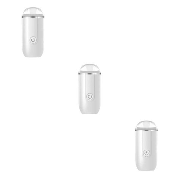 1/2/3/5 Travel Electric För Razor Washable Shaving Machine Wet Built in Battery 7.1x3.2x3.2cm 3Set