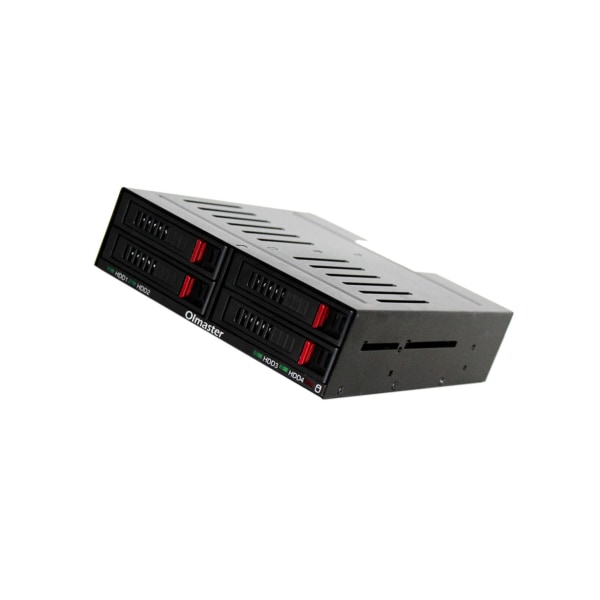 HE-2006 4x2,5 tum kortplatser SATA internt rack case HDD
