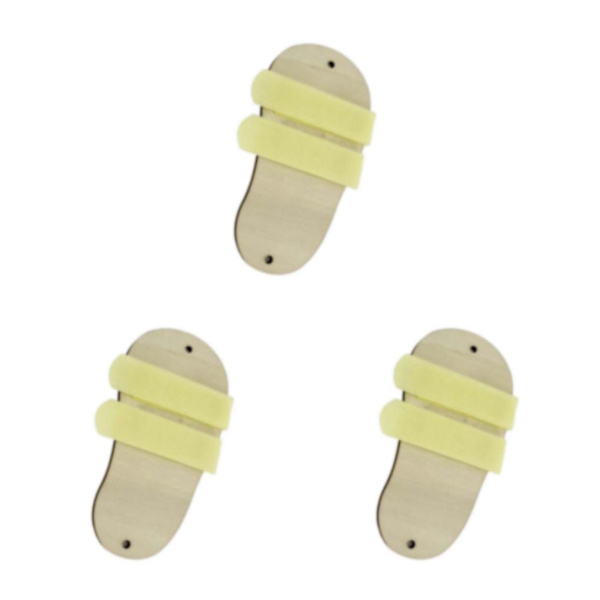 1/3 Trä Sensory Busy Boards Tillbehör Tidig utbildning 3Set
