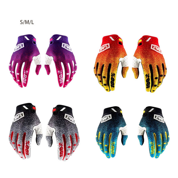 1/2/3/5 polyester Lätt och hållbar motorcykel som andas purple L 1Set