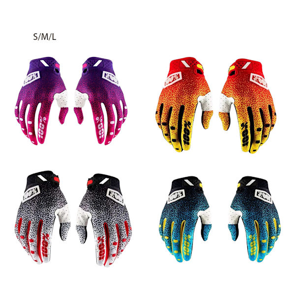 1/2/3/5 polyester Lätt och hållbar motorcykel som andas purple S 1Set