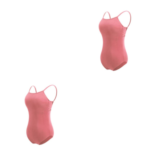 1/2/3 Dance Body Balett Leotard Dansoutfit Andas Rose Brown XXL 2PCS
