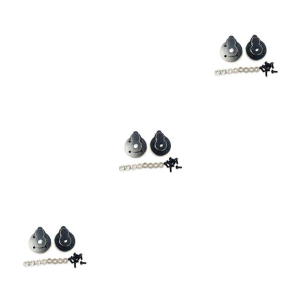 1/3 2st Koppar Mässing Motvikt CR18P Bakre navhållare För 3Set