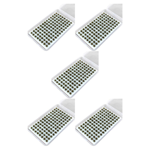 1/2/3/5 Resin Mini Grass Tuft Lågt underhållsminiatyrer Statisk No.6 5Set