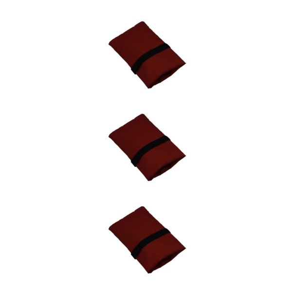 1/2/3/5 Universal Förtjockat cover För Rust red 3Set