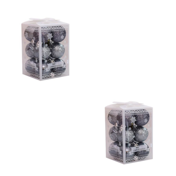 1/2/3/5 12 st/ set Hållbar konstruktion Elegant och delikat gray 2Set