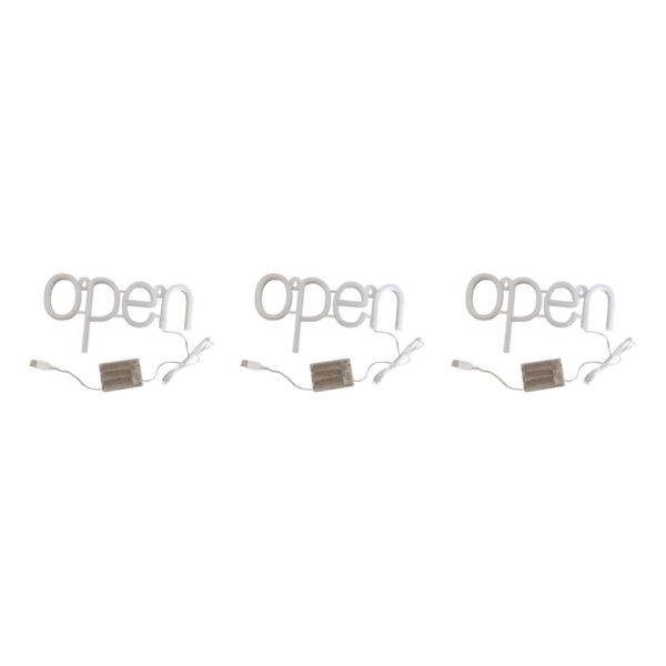 1/3/5 LED öppen skyltbelysning Neonljus Game Store Room 3PCS
