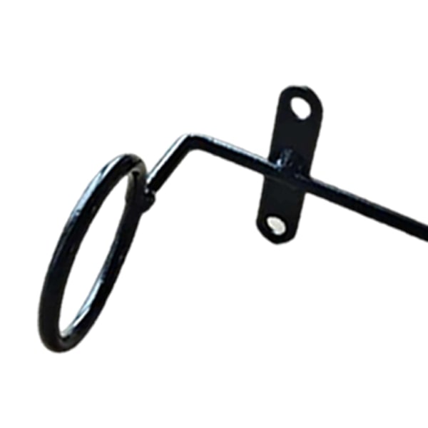 6x järn väggmonterad vinställ multifunktion för vinförvaring Right 18.5x9x3.5cm