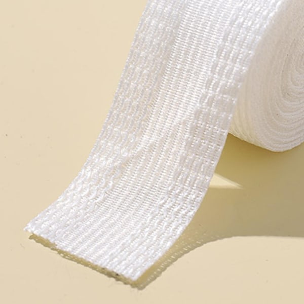 1/2 23 mm byxor kant förkorta självhäftande fåll tejp för kostymbyxor White 2.3cm 1Set