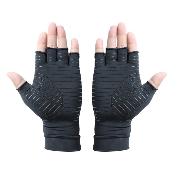 1/2/3/5 spelhandskar Lätt att bära och för intensivt spelande black XL 5Set