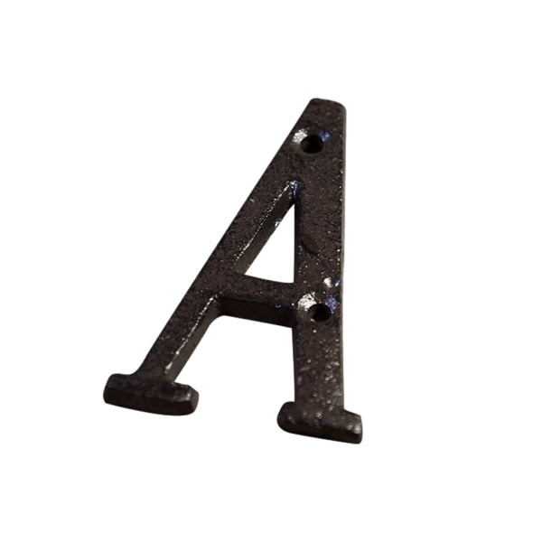 1/2/3/5 metall husnummer plakett Hållbar och rostsäker dörr B17--A 5Set