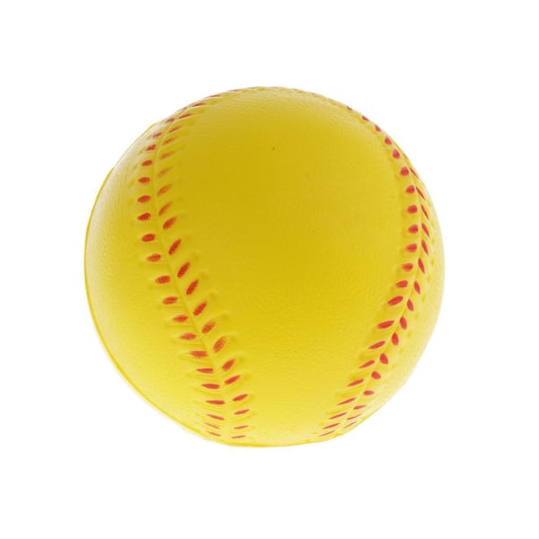 1/2/3 Träning baseball Träning Boll Sport Team Game Match Yellow 9cm 2Set