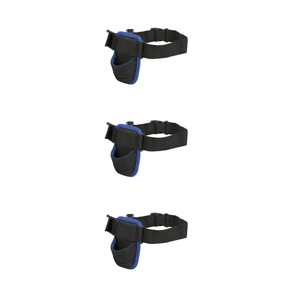 1/3 slitstark Oxford-tyg fiskespöhållare midjebälte fiske 3PCS