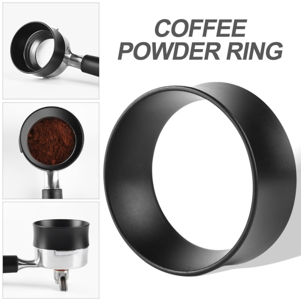 För Espresso Lens Reflective Mirror För Flow Rate Observation Black 58mm