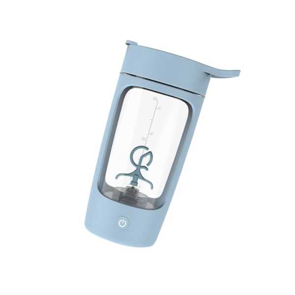 Premium Electric Protein Shaker-flaska, Tritan - BPA-fri mixer Blue