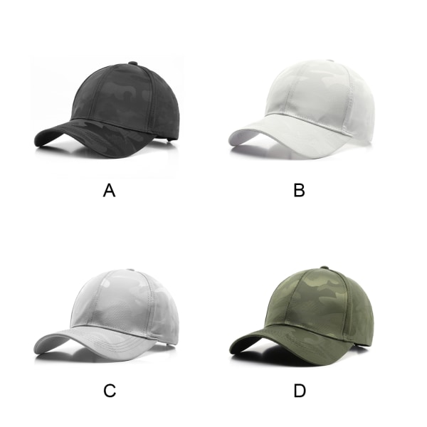 1/3/5 Lätt och andas cap för män - Håll dig bekväm white 1 Pc