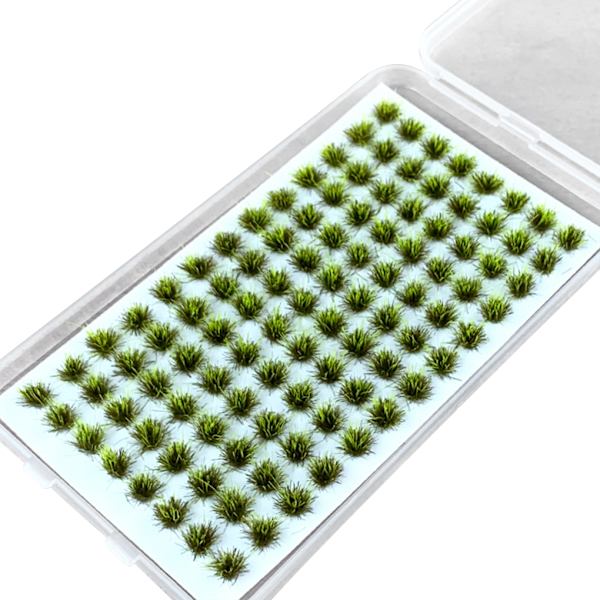1/2/3/5 Resin Mini Grass Tuft Lågt underhållsminiatyrer Statisk No.3 1Set