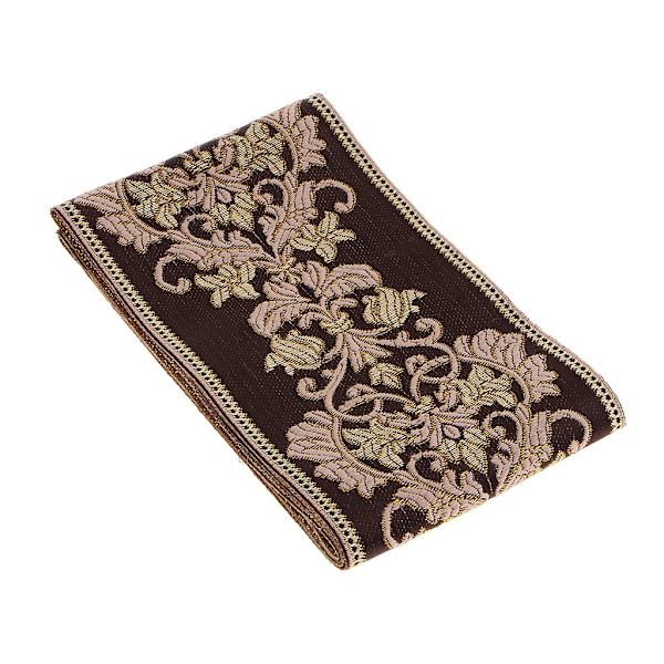 1/2/3/5 Etnisk spets Jacquard Ribbon Broderade Trim Kläder 8CM 5Set
