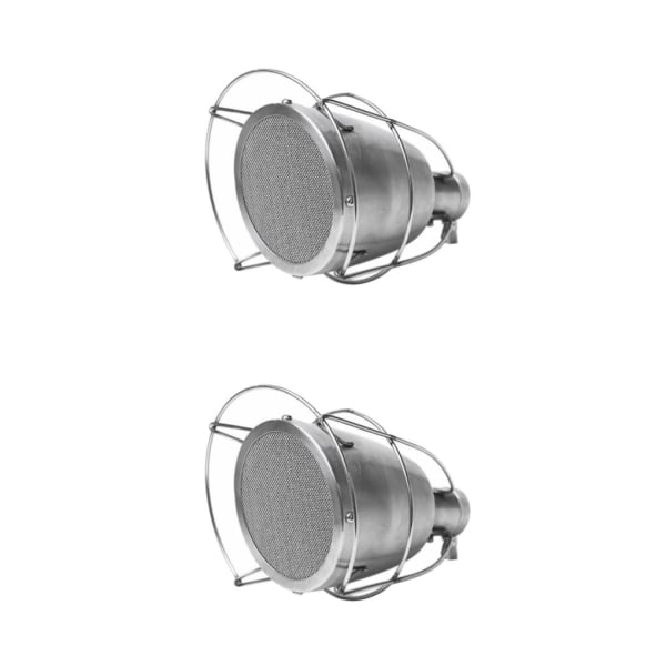 1/2 stål kulinarisk ficklampa tillbehör Multi-funktion kock matlagning 2PCS