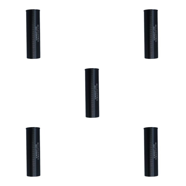 1/2/3/5 Sadelstolpe i aluminiumlegering 100 mm lång ombyggnad 27.2 to 28.6 5PCS
