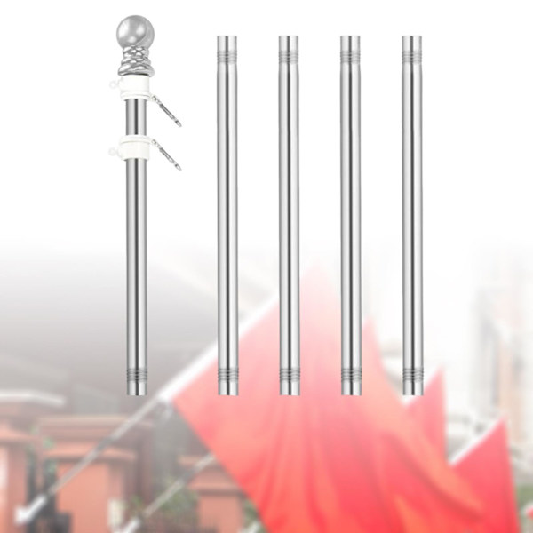 5 st flaggstångsguidebanner för kommersiell flaggstångshusveranda