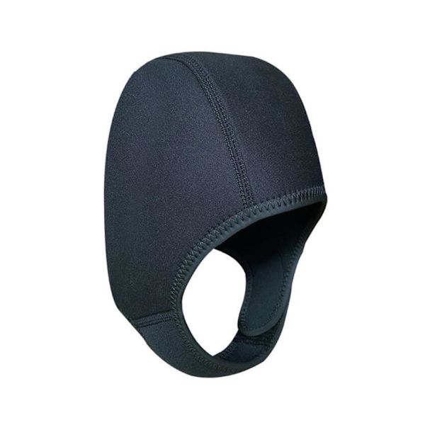 1/2/3/5 Neopren Dykhatt Skyddsöra för forsränning black 3mm 1Set