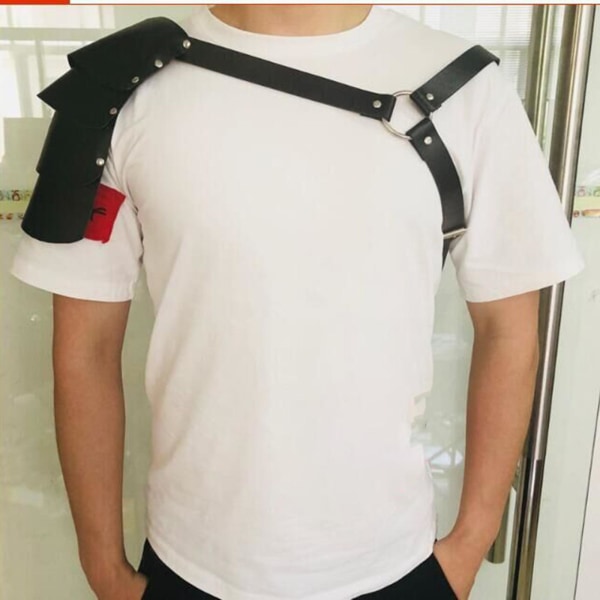 Läder Body Harness Armor Imitation Leather for Masquerade