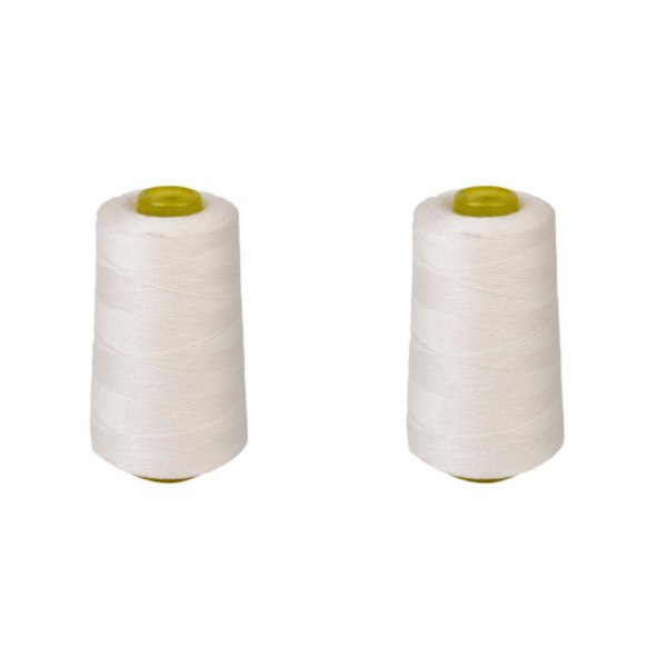 1/2/3/5 spole av polyester sytråd för symaskin 2Set