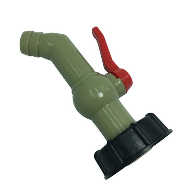 1/2/3 1000L IBC-tankventil Vattenadapter 60mm intern grov 32mm 1Set