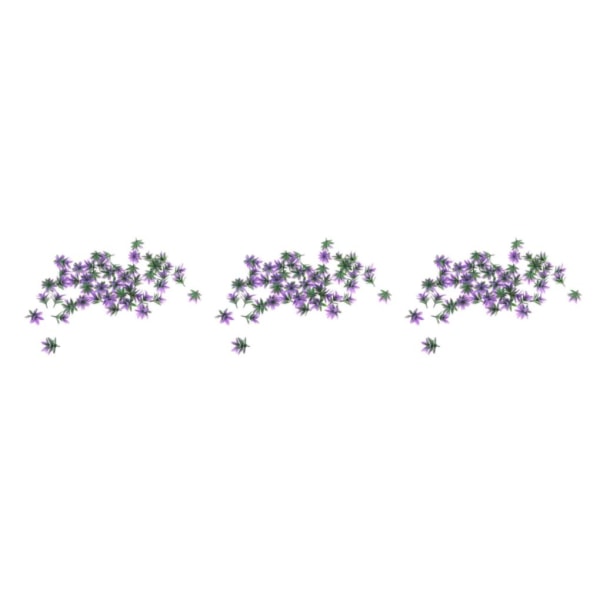 1/2/3/5 50st Model Weeds for Architecture Train Railway Wargame Purple 3Set
