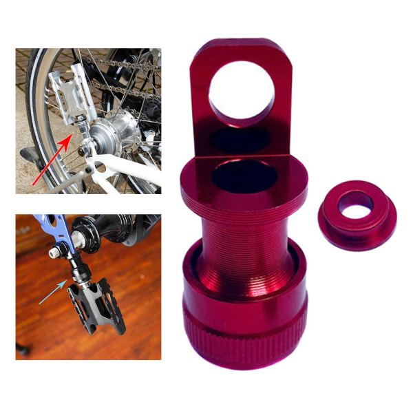 1/2/3/5 Quick Release Pedal Hållare Bike Pedal Spänne för För Red 10mm 1Set