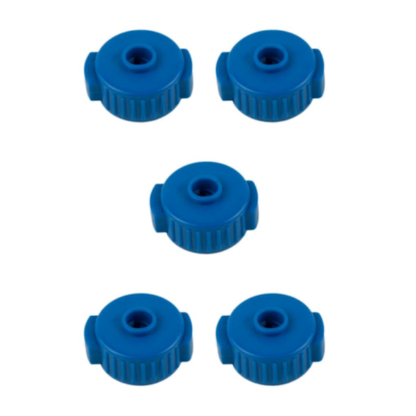 1/2/3/5 Professionell trumma snabbkopplingsmutter Enkel att installera trumma Blue 3cm 5Set