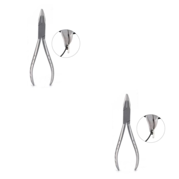 1/2/3/5 Glasögon Båg Tång Multi-Purpose för optiker YG1004 Approx. 15.5x5cm 2Set