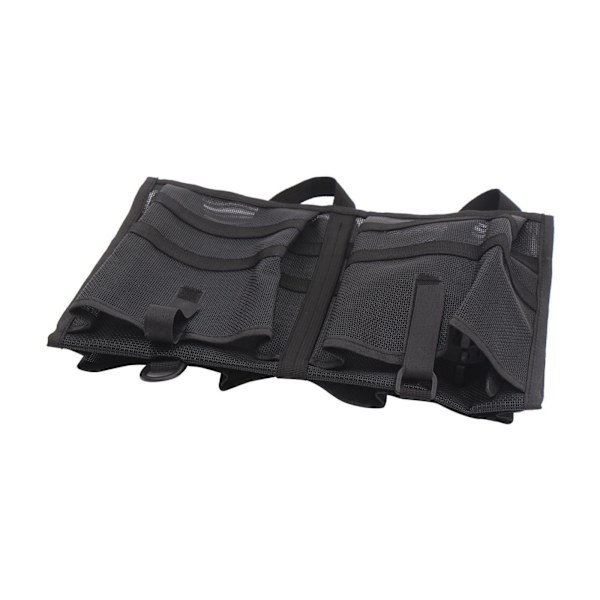 1/2 Slitstark Nylon Båt Kajak Kanot Förvaring Mesh Sidopåse Bag 2PCS