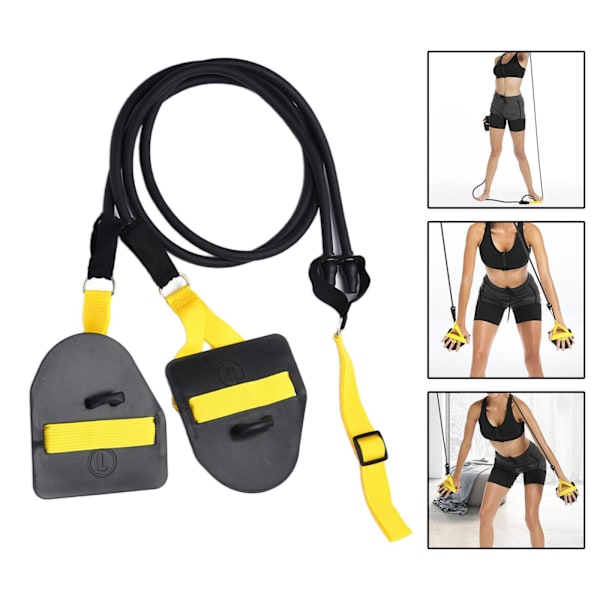 1/2/3/5 Motståndsband för simning För Armtränare för För Black 60lb 1 Pc