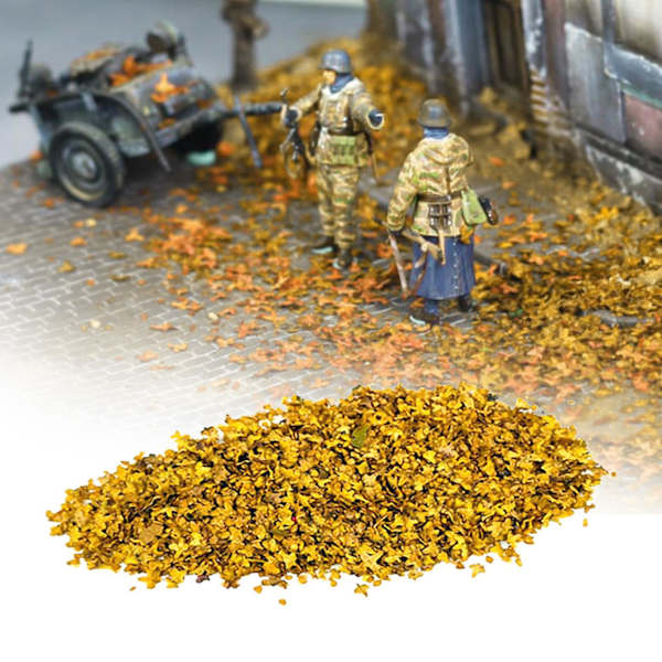 1/2/3/5 Miniature Cluster För Grass Grass Tufts Scenery Model Autumn yellow 110ml 5Set