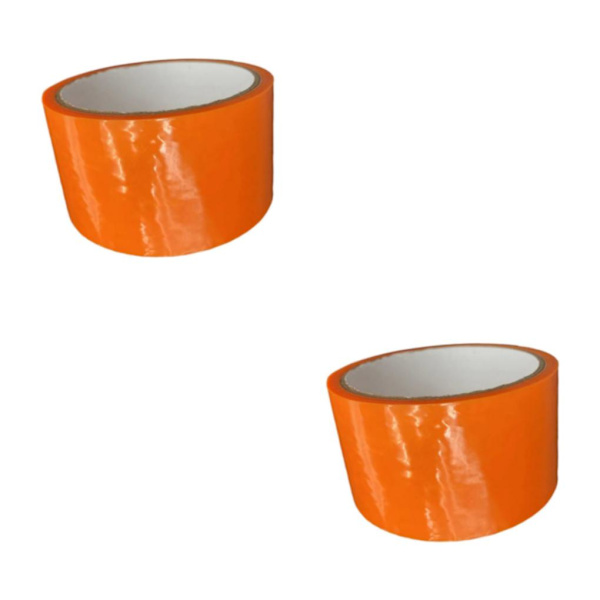 1/2 Sticky Ball Tape Pedagogiska leksaker Spel 30M Längd Scrapbook Orange 6 x 10meters 2Set