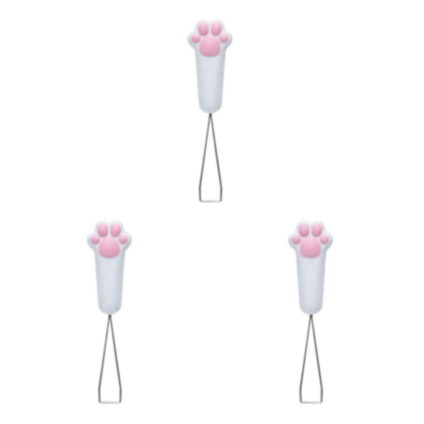 1/2/3/5 Compact Cute Keycap Puller Remover DIY för mekaniska Cat Paw 3Set